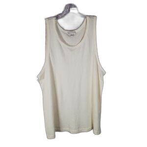 Banana Republic Knit Tank Top Sleeveless Scoop Neck Minimalist Blouse Size XL